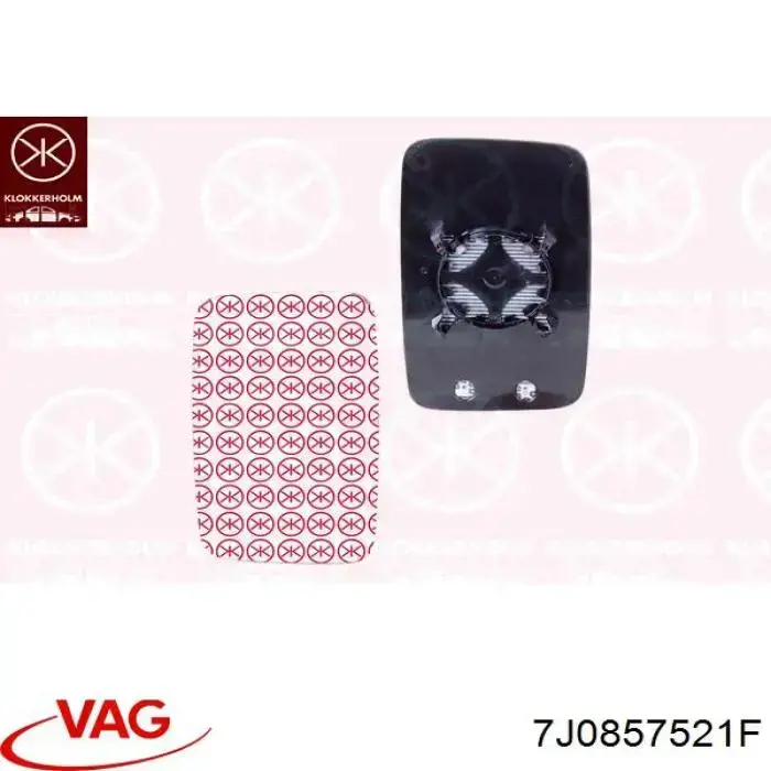 SVWM1063EL Signeda Скло зерказа заднього виду