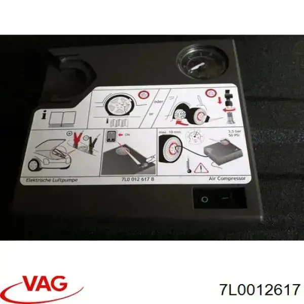 7L0012617 VAG компресор для підкачки шин