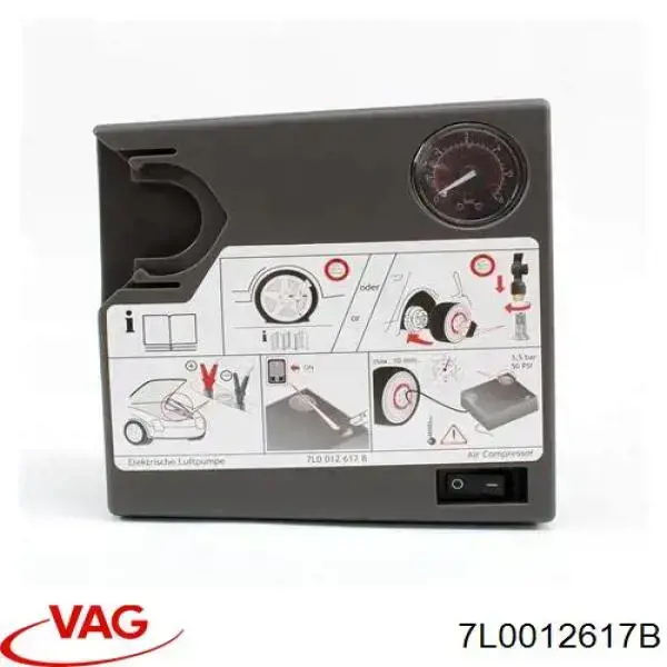 Купити 7L0012617B VAG Насос для коліс