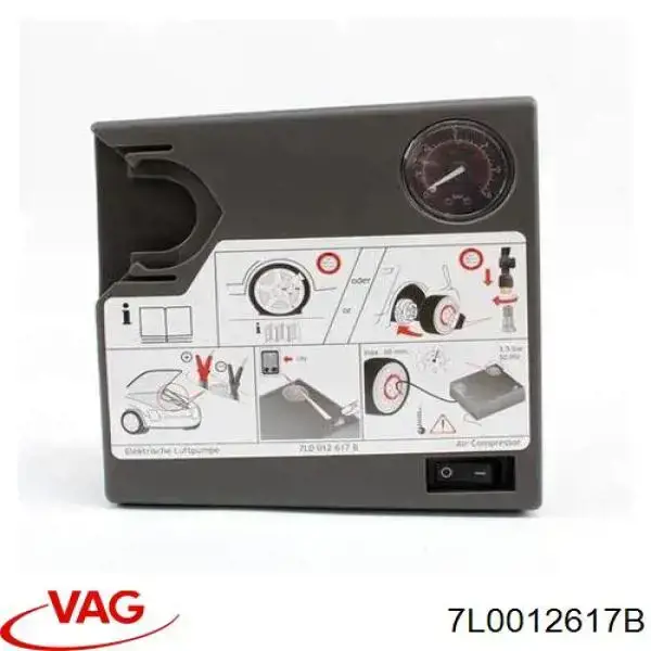 7L0012617B VAG Компресор для підкачки шин