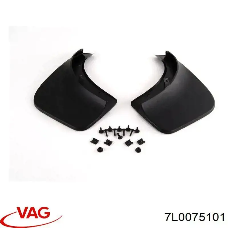 Бризковики задні 7L0075101 VAG