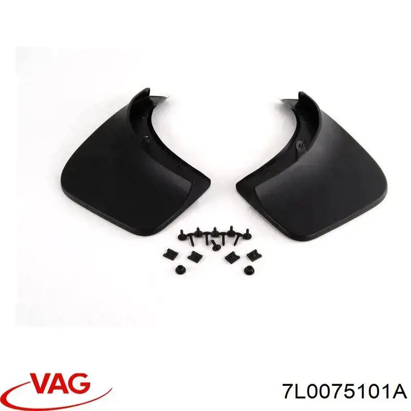 7L0075101A VAG Бризковики задні, комплект