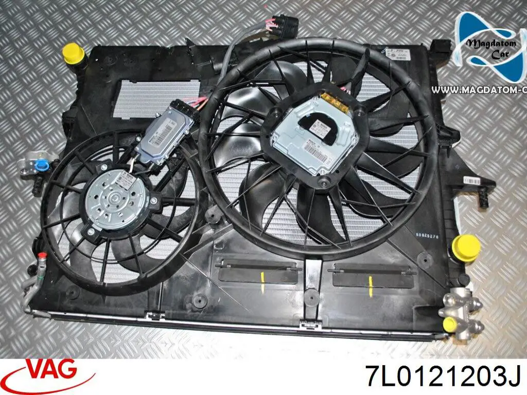 Дифузор вентилятора VAG 7L0121203J ціна, від 190.46 USD