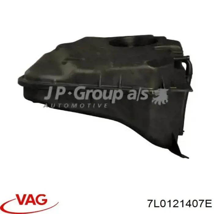 Бачок системи охолодження двигуна розширювальний VAG 7L0121407E ціна, від 31.67 USD