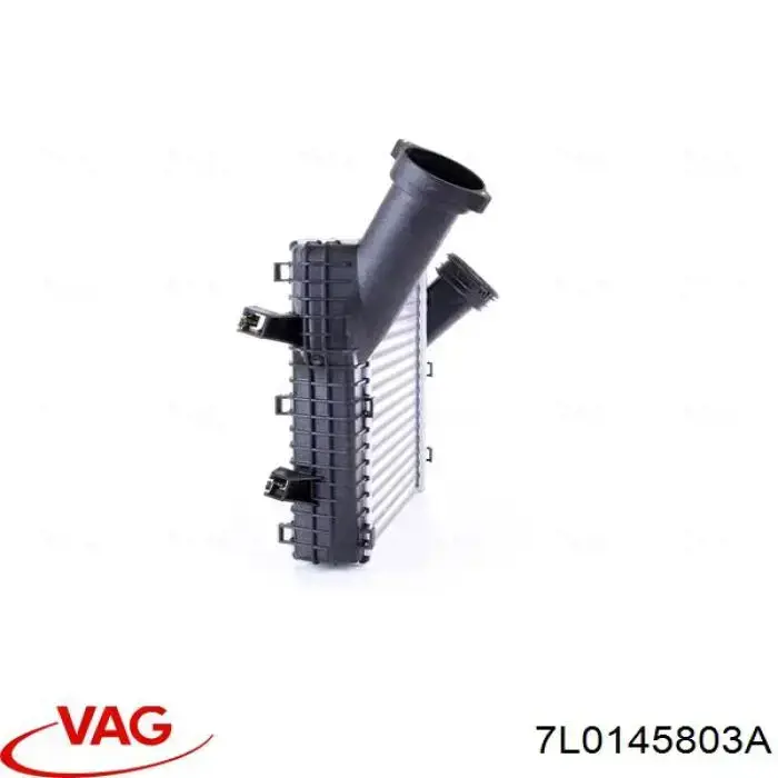 Купити 7L0145803A VAG Радіатор интеркуллера