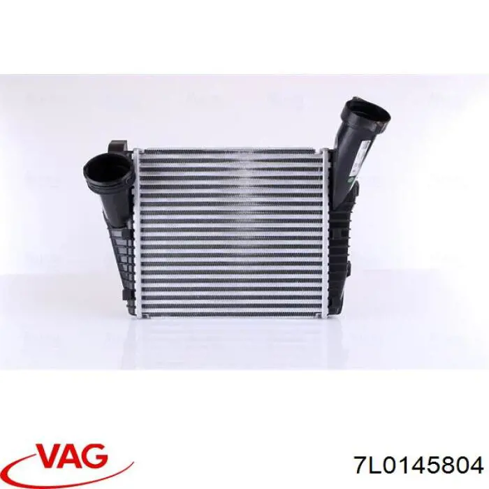 Купити 7L0145804 VAG Радіатор интеркуллера