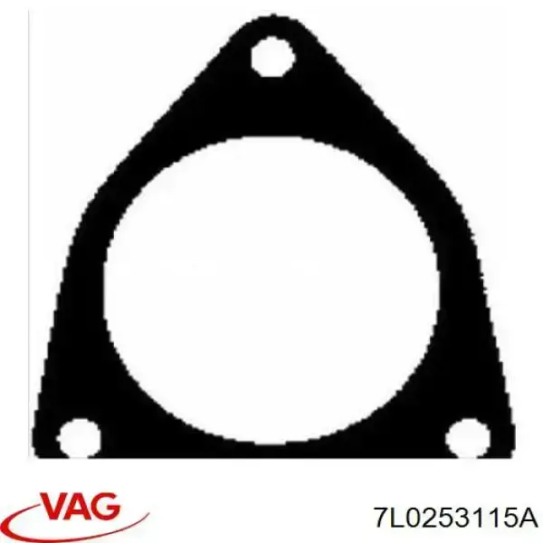 7L0253115A VAG прокладка каталітізатора (каталітичного нейтралізатора)