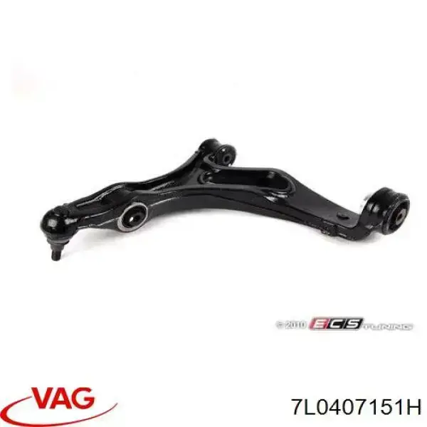 Купити 7L0407151H VAG Лівий важіль передній нижній підвіски