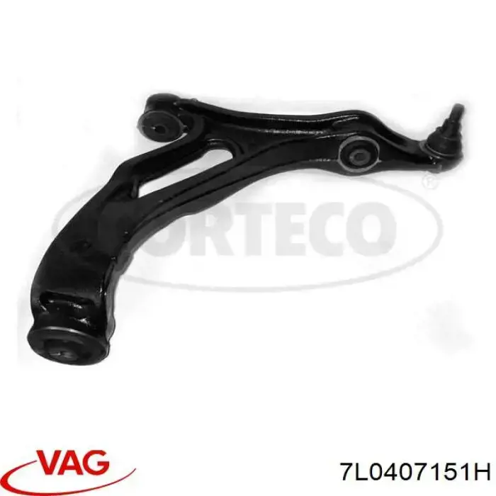 7L0407151H VAG Поперечний важіль