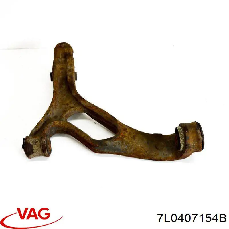 Купити 7L0407154B VAG Важіль передньої підвіски нижній, правий