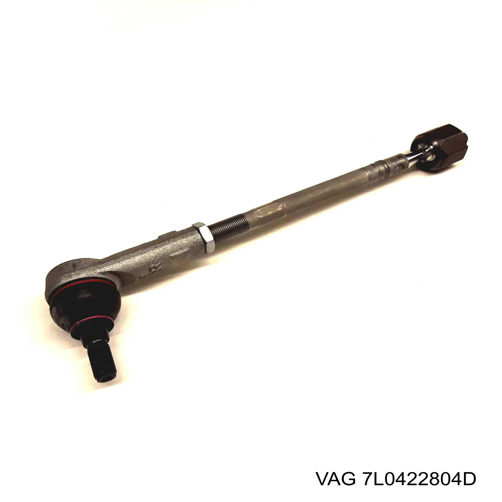 Тяга рульова в зборі, права 7L0422804D VAG
