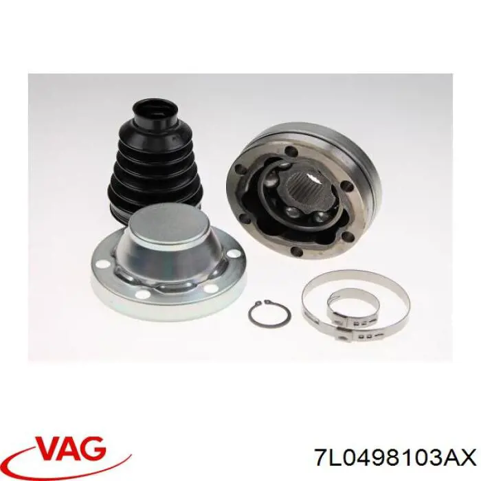 ШРКШ внутрішній, передній VAG 7L0498103AX ціна, від 36.85 USD