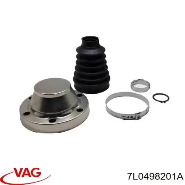Купити 7L0498201A VAG Пильник шарніра кутових швидкостей внутрішній передній