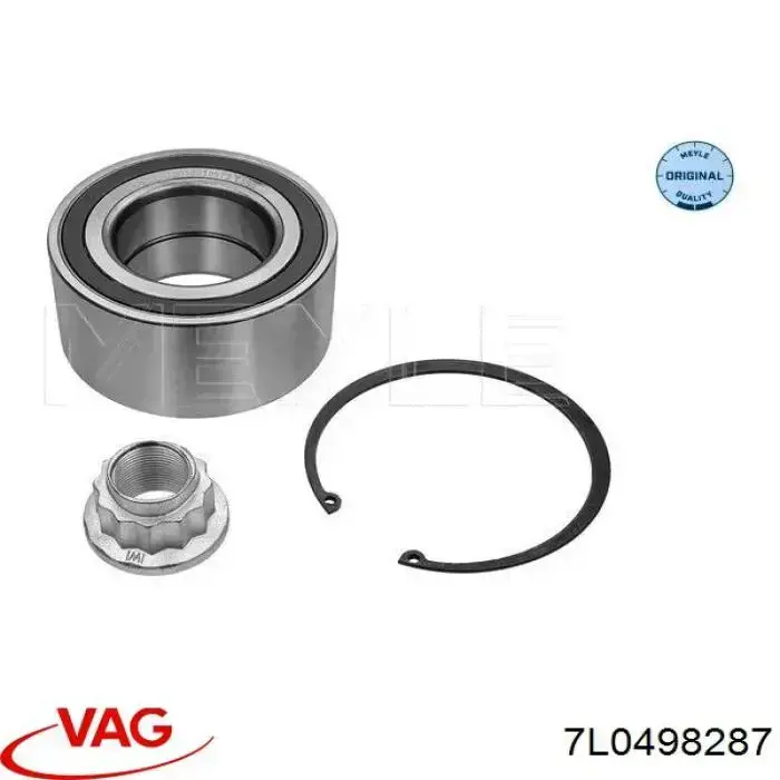 Підшипник маточини передньої/задньої VAG 7L0498287 ціна, від 64.52 USD