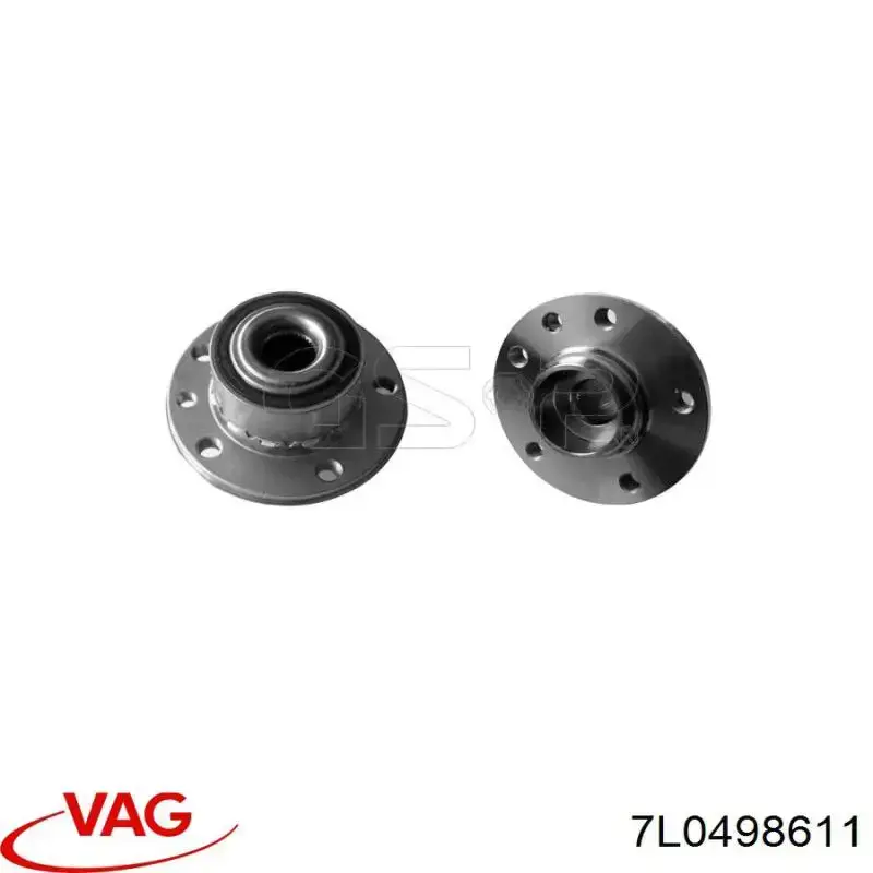 Маточина переднього колеса VAG 7L0498611