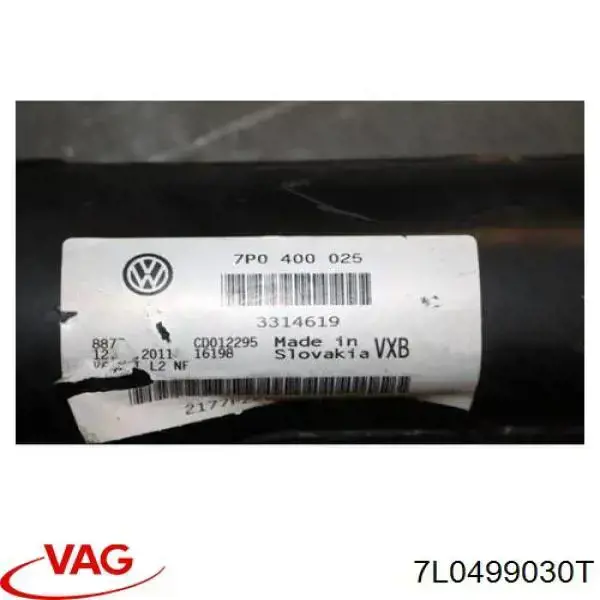 Підрамник передній 7L0499030C VAG