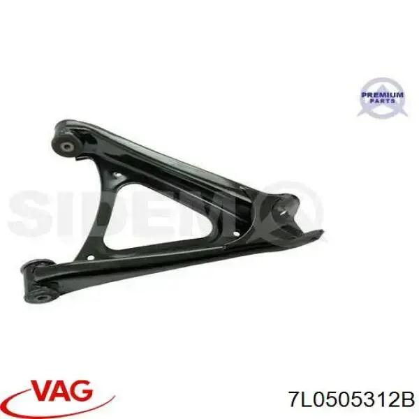Купити 7L0505312B VAG Важіль задньої підвіски нижній, правий