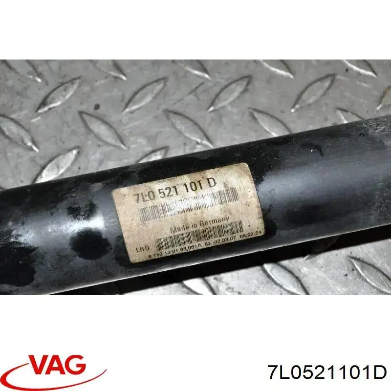 Кардан передній 7L0521101D VAG