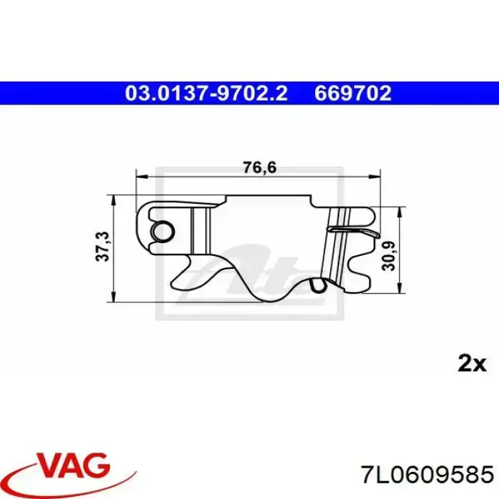  7L0609585 VAG