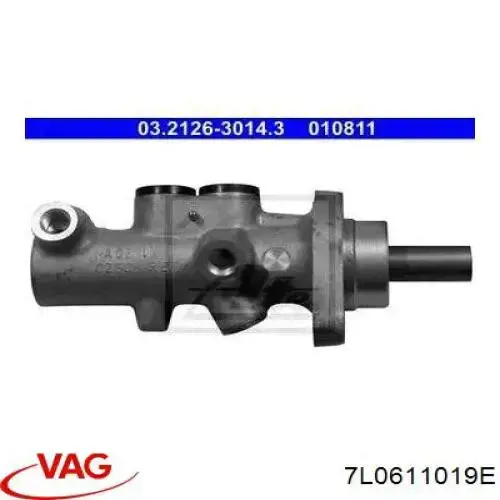 Купити 7L0611019E VAG Головний гальмівний циліндр