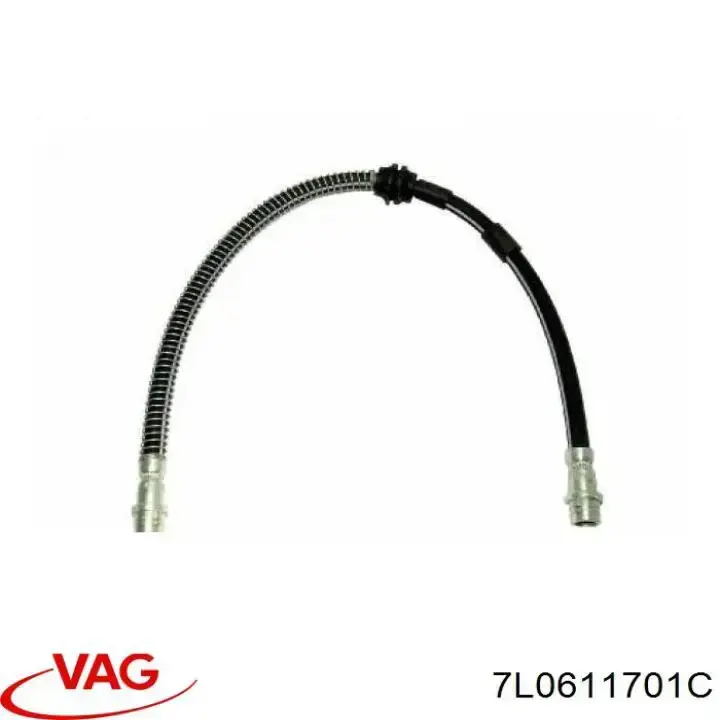 Гальмівні шланги передні 7L0611701C VAG