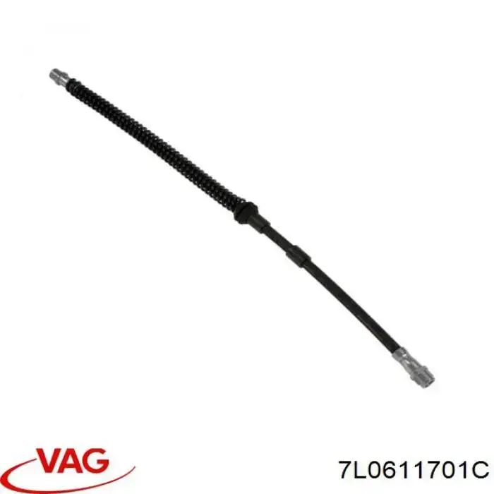 Шланг гальмівний передній VAG 7L0611701C