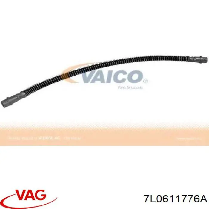 Шланг гальмівний задній VAG 7L0611776A ціна, від 10.14 USD
