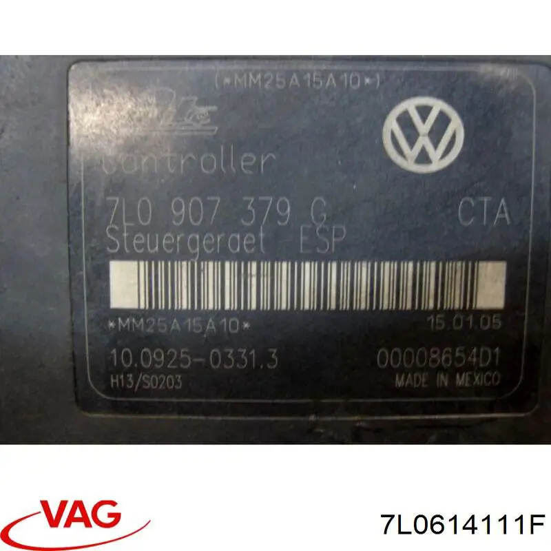 Блок АБС гідравлічний VAG 10092503243 ціна, від 53.21 USD