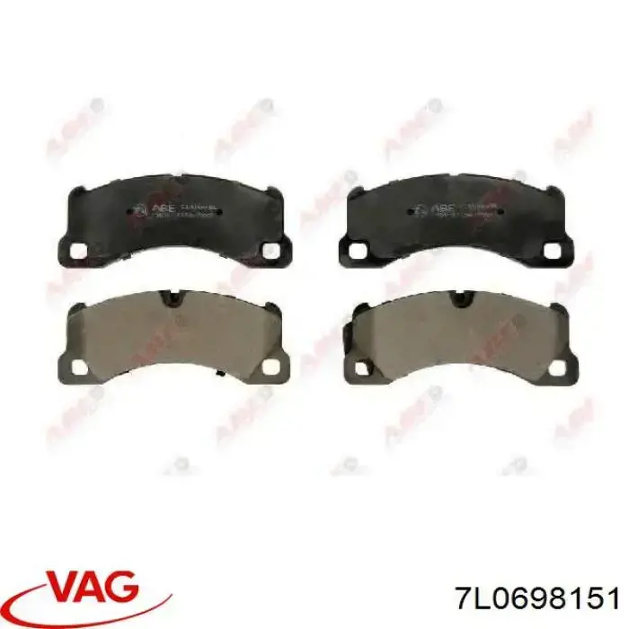 Тормозні колодки VAG 7L0698151