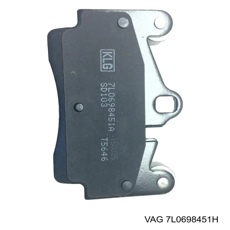 Задні гальмівні колодки VAG 7L0698451H ціна, від 122.58 USD