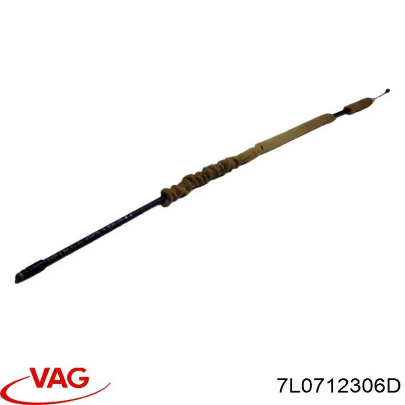 7L0712306B VAG Трос ручного гальма передній