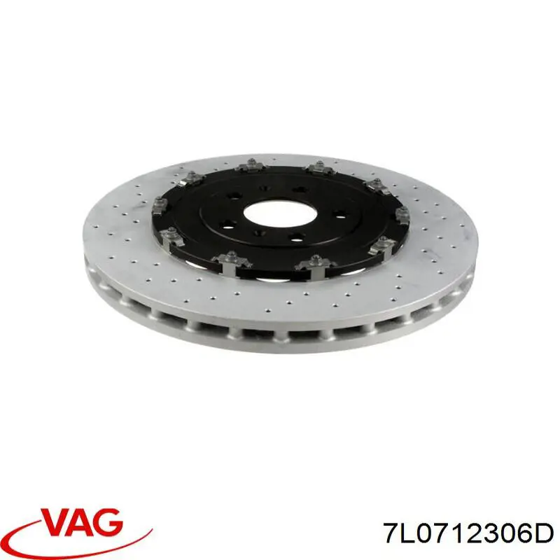 Трос стоянкового гальма передній VAG 7L0712306B ціна, від 4.23 USD