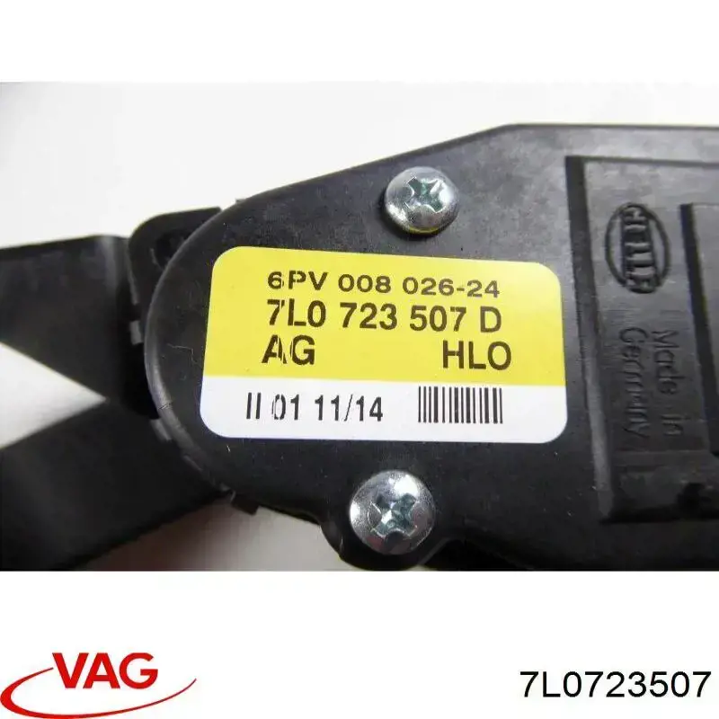 7L0723507 VAG педаль газу (акселератора)