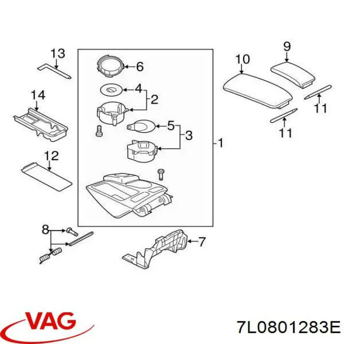 7L0801283E VAG 