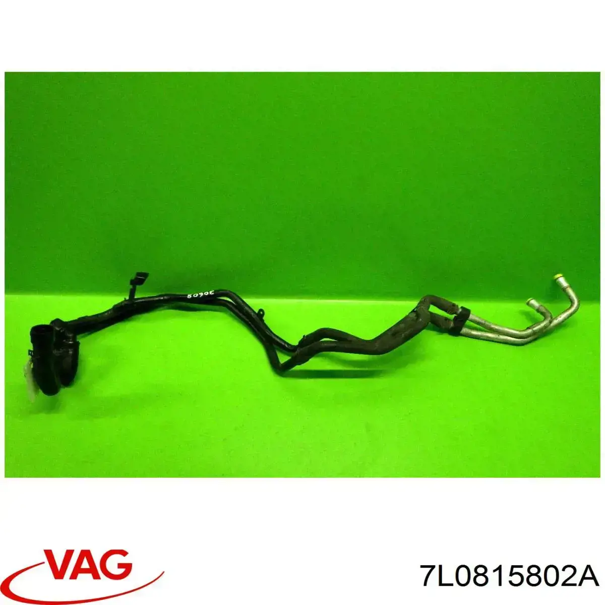 Купити 7L0815802A VAG Шланг радіатора опалювача/пічки, обратка