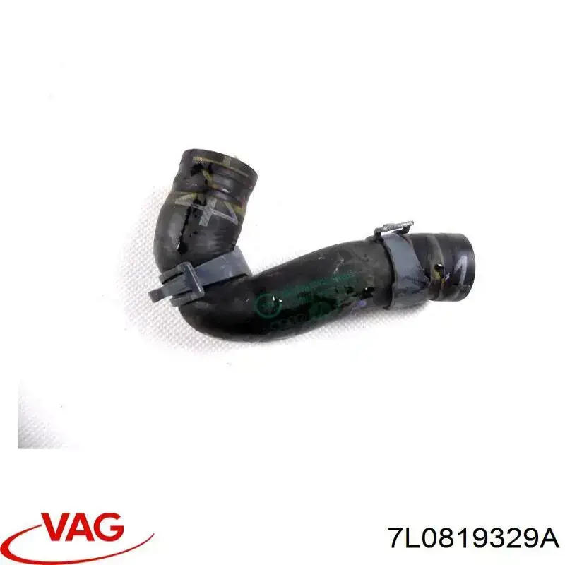 Шланг/патрубок радіатора охолодження, нижній 7L0819329A VAG