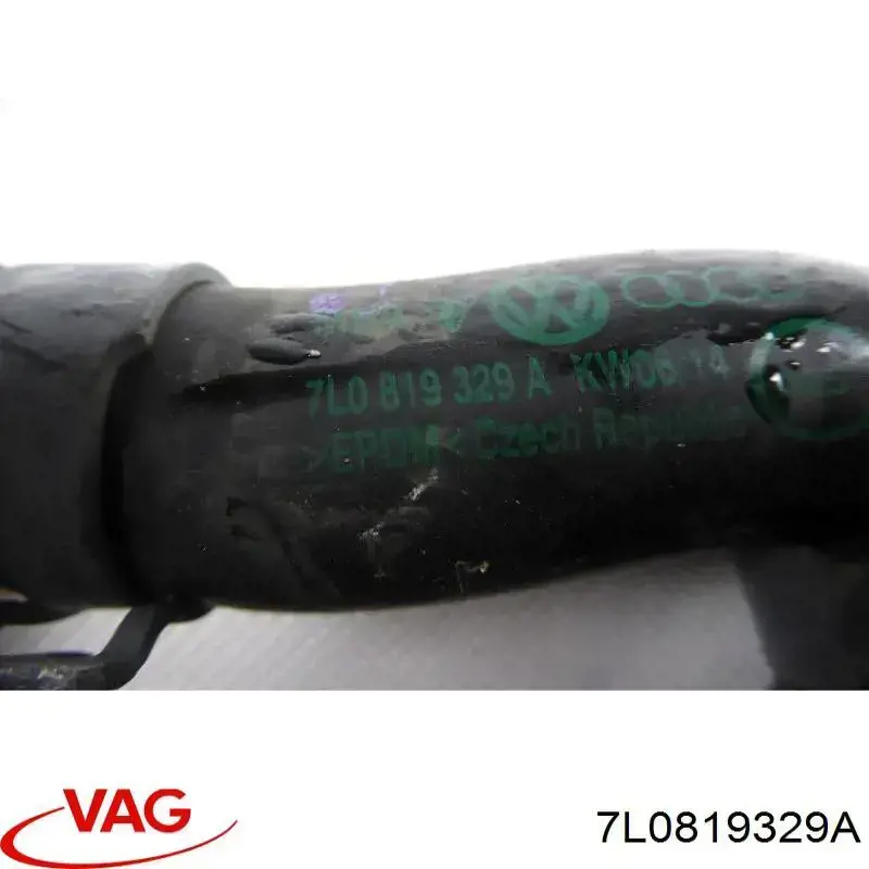 Шланг/патрубок радіатора охолодження, нижній VAG 7L0819329A