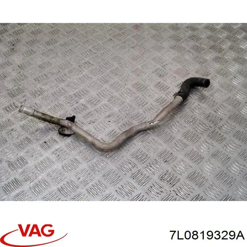 Шланг/патрубок радіатора охолодження, нижній VAG 7L0819329A ціна, від 2.53 USD