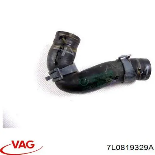 7L0819329A VAG Шланг/патрубок радіатора охолодження, нижній