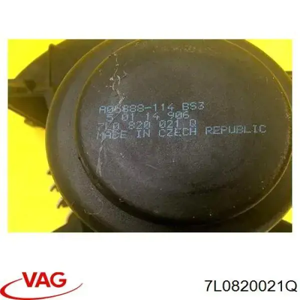 Двигун вентилятора пічки (обігрівача салону) VAG 7L0820021Q ціна, від 50.79 USD