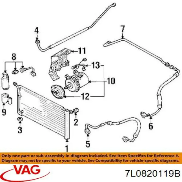 Купити 7L0820119B VAG 
