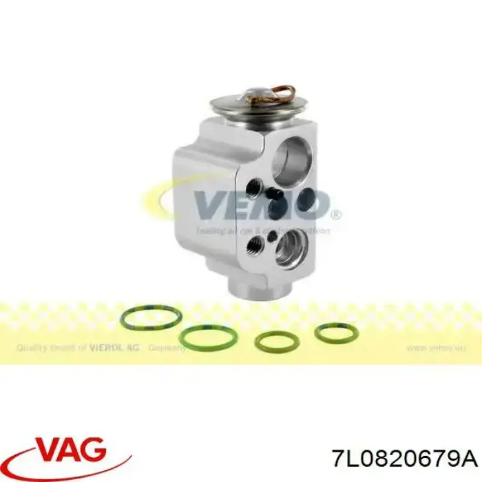 Купити 7L0820679A VAG Клапан TRV, кондиціонера