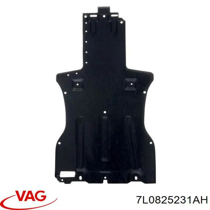 Купити 7L0825231AH VAG Захист днища, середня частина