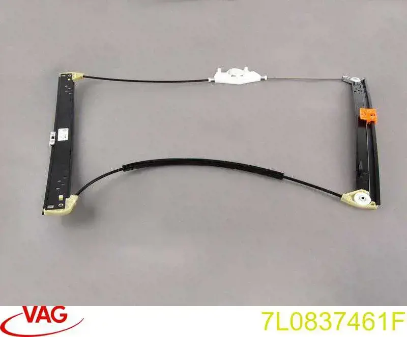 Купити 7L0837461F VAG Механізм стеклопідйомника водійських дверей