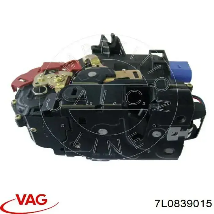 Замок задньої двері, лівої VAG 7L0839015