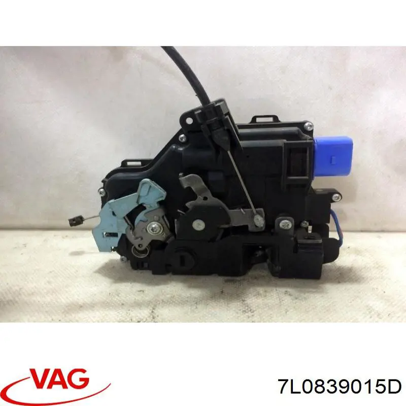 Замок задньої двері, лівої 7L0839015D VAG