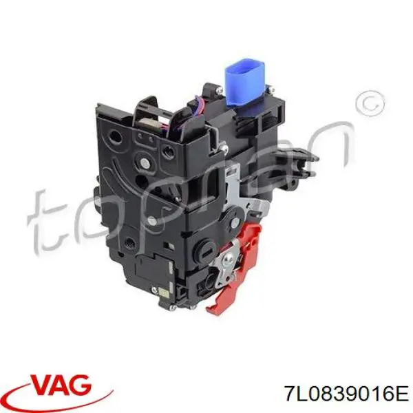 Купити 7L0839016E VAG Замок задньої дверї, правої
