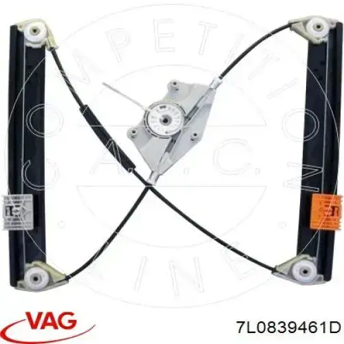 7L0839461D VAG Механізм склопідйомника двері задньої, лівої