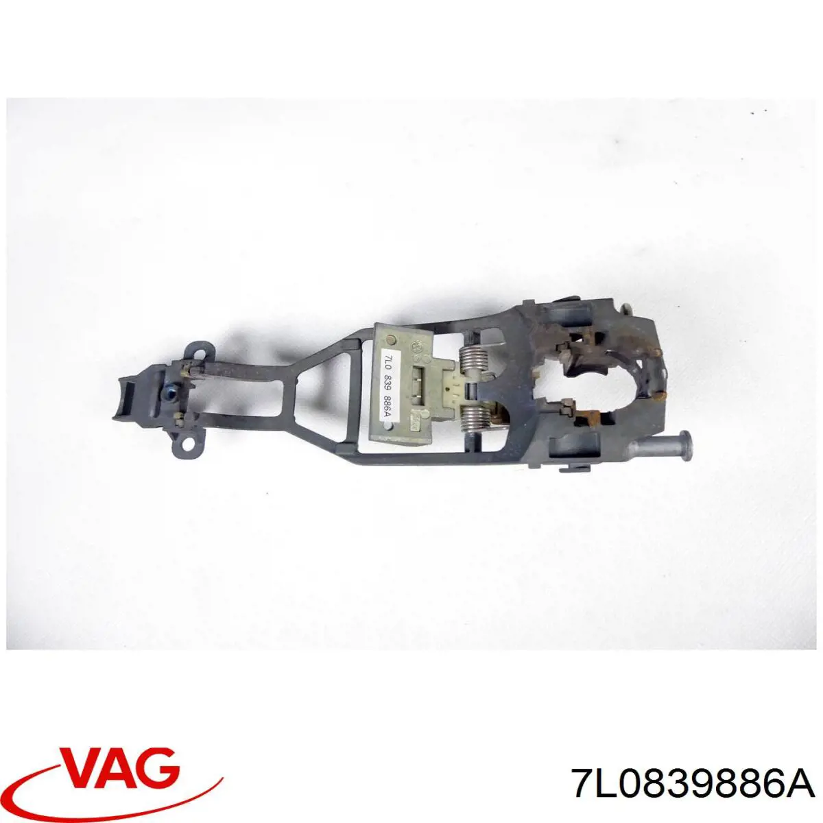 7L0839886A VAG Тримач зовнішньої ручки дверей, задніх правих