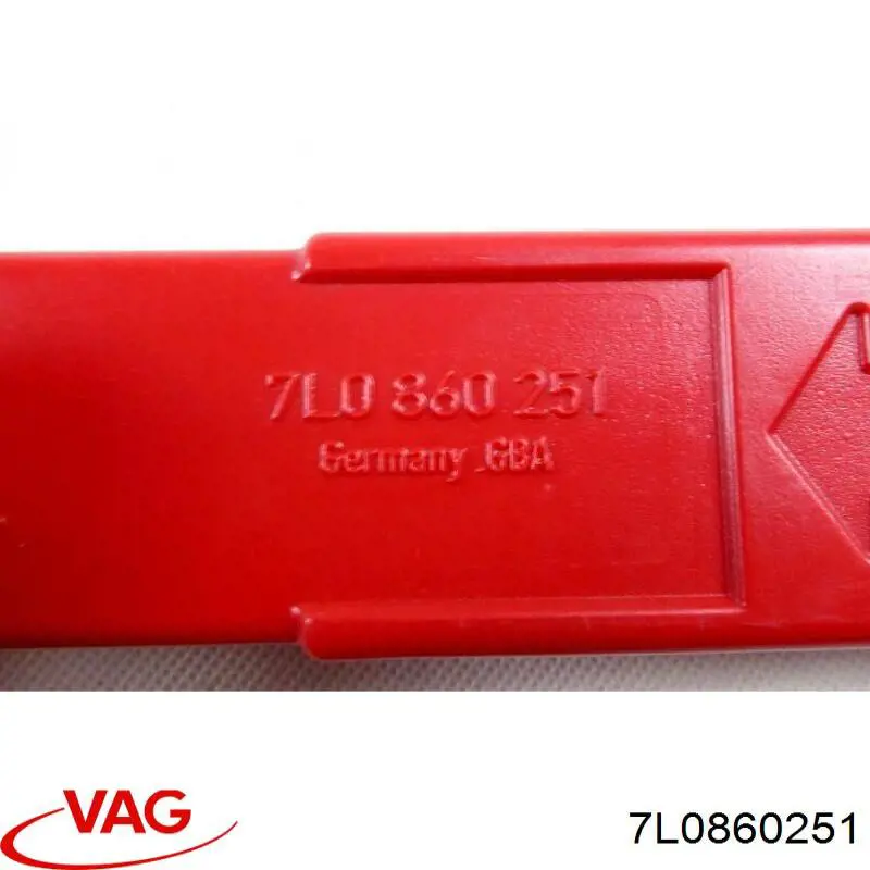 Знак аварійної зупинки VAG 7L0860251 ціна, від 12.56 USD